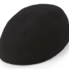 Wool Felt Ivy Cap In Black