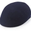 Wool Felt Ivy Cap In Navy