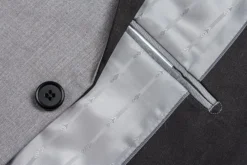 (42R, 50L) Gray 2 Piece Tuxedo Shawl Lapel Slim Fit -Gentri Store IMG 5705s 32cd41b2 6dba 4d1d bf56 8b667e7301b5