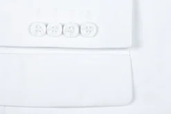 Vanderbilt Collection - Classic 2 Piece Suit 2 Buttons Regular Fit In White 8 Vanderbilt Collection - Classic 2 Piece Suit 2 Buttons Regular Fit In White -Gentri Store IMG 8169s