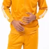 Men's Casual Jogging Set 2 Piece In Gold