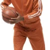 Men's Casual Jogging Set 2 Piece In Rust