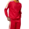 Men's Track Suit With Hood In Red