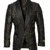 Empire Collection - Floral Pattern Shawl Collar Sports Coat Slim Fit