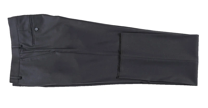 Half Canvas Wool Dress Suit Modern Fit 2 Piece In Black 9 Half Canvas Wool Dress Suit Modern Fit 2 Piece In Black - Image 9