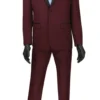 Ultra Slim Fit Tuxedo 2 Buttons 2 Piece In Color Wine