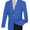 Men's Royal Blue Regular Fit Everyday Blazer