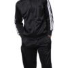 Men's Track Suit 2 Piece In Black