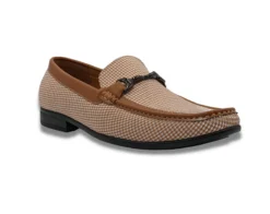 Cognac Houndstooth Loafer