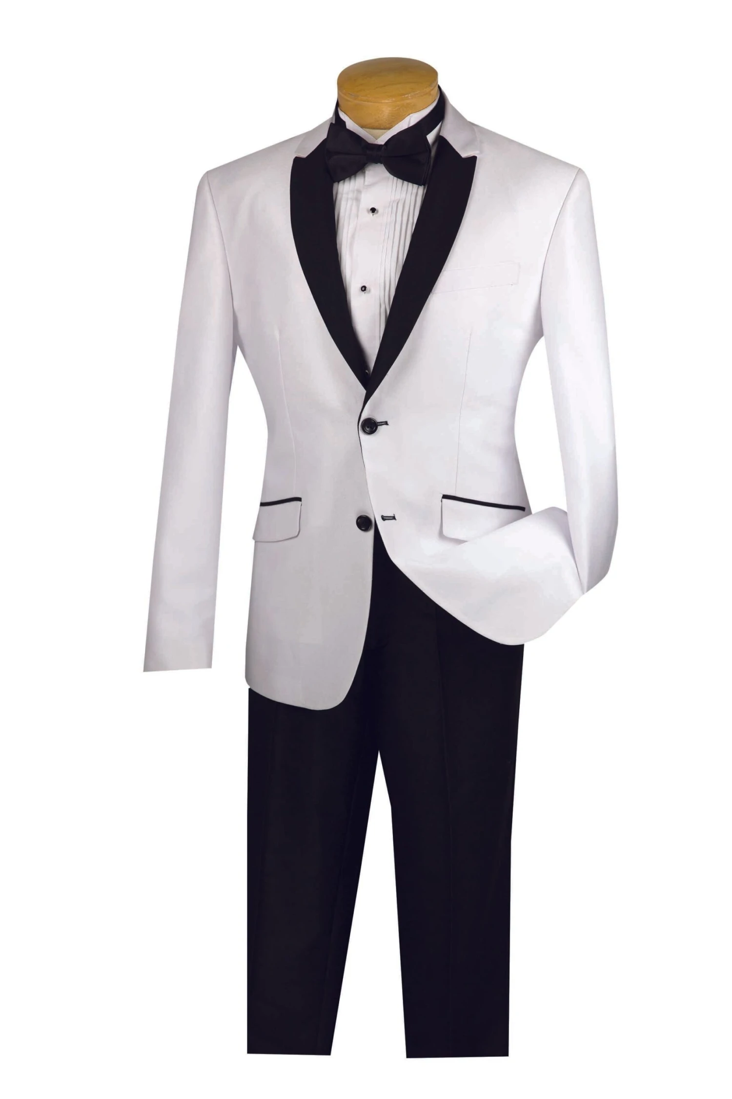Slim Fit Shiny Sharkskin Men's 2 Piece Suit In White 1 Slim Fit Shiny Sharkskin Men's 2 Piece Suit In White